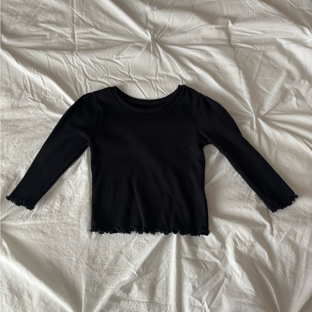 Garanimals Black Long Sleeve Kids Tee